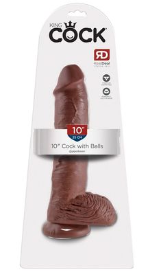 King Cock - 10'' Cock with Balls - (div. Farben)