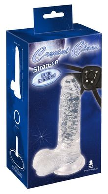 Crystal - Excellent Power CC Strap - on with harne