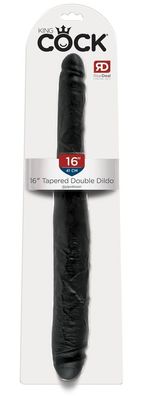 King Cock - 16'' Tapered Double Dildo - (div. Farb
