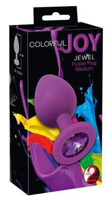You2Toys Colorful Joy - Jewel Purple Plug