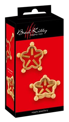Bad Kitty - Nipple Jewellery Gol