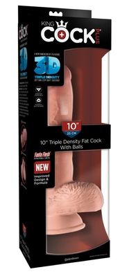 King Cock Plus - KCP 10 TD Fat Cock with Balls