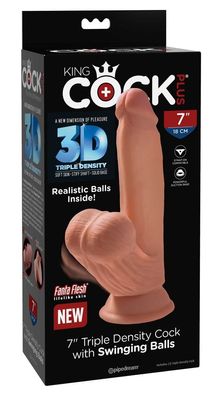 King Cock Plus - Triple Density Cock with Swinging