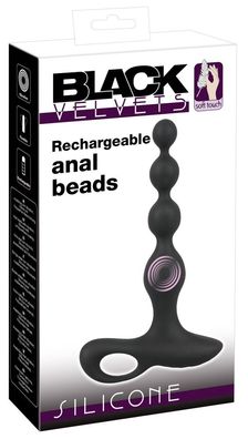 Black Velvets - BV Vibrating Anal Beads