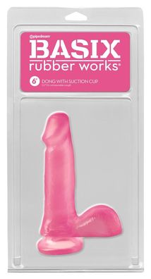 Works - Basix Rubber - Dong Suction Cup 6'' - (div