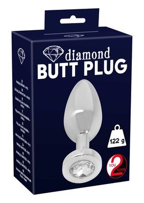 You2Toys-Penisplug Jewel Buttplug Small
