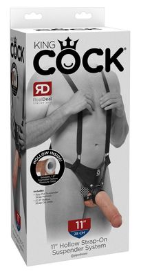 King Cock - Hollow Strap - On Suspender System - (