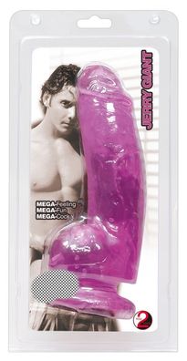 You2Toys - Jerry Giant Dildo Clear pink