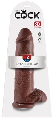 King Cock - 12'' Cock with Balls - (div. Farben)