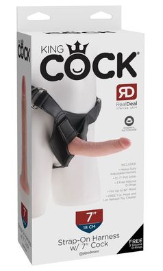 King Cock - KC Strap - On with 7 Cock Light