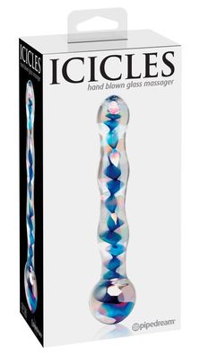Icicles - No. 8 Clear/ Blue