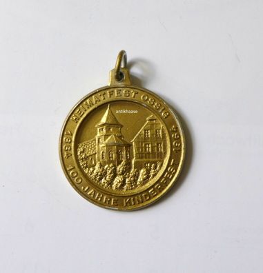 DDR Abzeichen Medaille Heimatfest 100 Jahre Kinderfest Ossig 1964