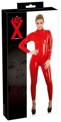 Late X - Catsuit rot - (2XL, L, M, S, XL, XS)