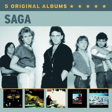 Saga: 5 Original Albums Vol.2 - Polydor 4748269 - (CD / Titel: Q-Z)