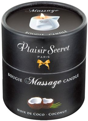 80 ml - Plaisir Secrets - Massage Candle Coco 80