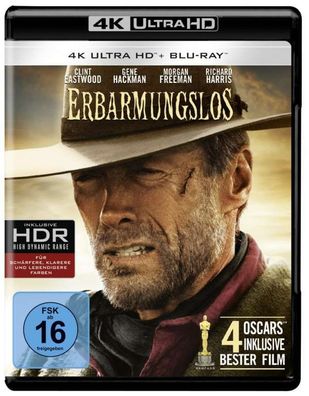 Erbarmungslos (Ultra HD Blu-ray & Blu-ray) - WARNER HOME 1000641001 - (Ultra HD Blu-