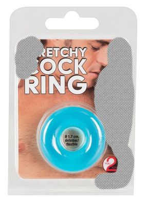 You2Toys- Stretchy Cock Ring blau