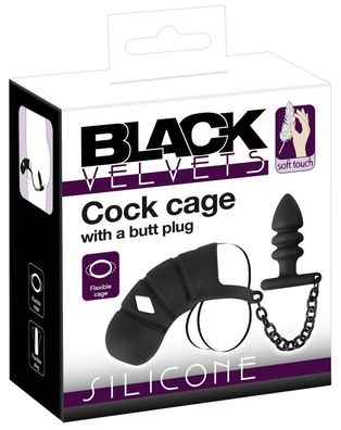 Black Velvets-Black Velvets Black Velvets Cock cag