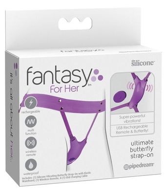 Fantasy For Her - Ultimate Butterfly Strap - O