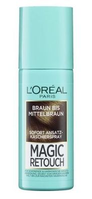 L'Oreal Magic Retouch Haaransatz Spray - Braun 75ml