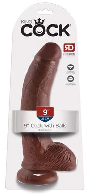 King Cock - 9'' Cock with Balls - (div. Farben)