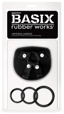 Works - Basix Rubber - BRW Universal Harness Black