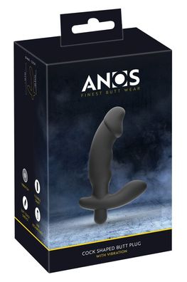 ANOS - Cock shaped butt plug wit