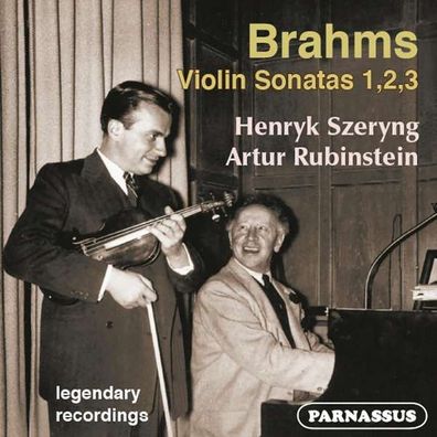 Johannes Brahms (1833-1897) - Sonaten für Violine & Klavier Nr.1-3 - - (CD / S)