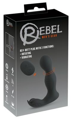 Rebel - Rebel RC Butt Plug Rotating&Vi