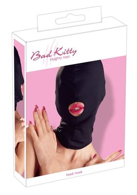 Bad Kitty - Kopfmaske schwarz