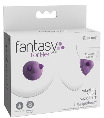 Fantasy For Her - Vibrating Nipple Suck - Hers