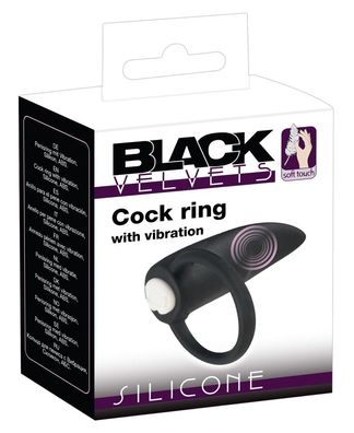 Black Velvets - BV Cock ring with vibration