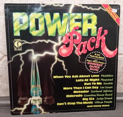 LP Power Pack mit Goombay Dance Band Poster