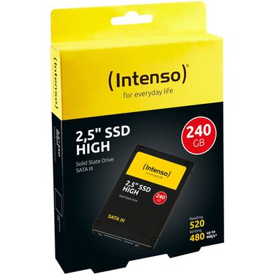 Intenso SSD 240GB High Perform 2.5" SATA - Intenso 3813440 - (PC Zubehoer / Speicher)