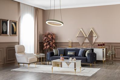 Sofa Sitz 31 Sitzer Couchtisch BeistelltischDesign Polster Sofas Neu
