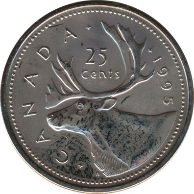 Kanada 25 Cents 1995 Elizabeth II*