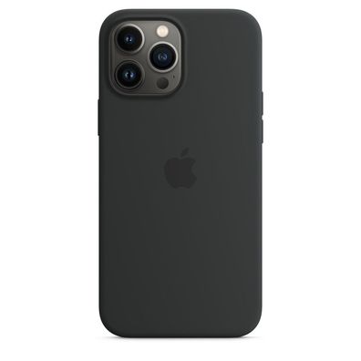 Apple Silikon Case mit MagSafe (iPhone 13 Pro Max) Mitternacht
