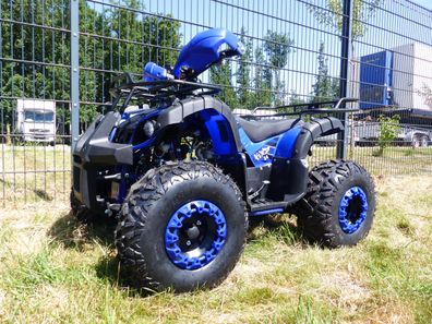 125ccm Quad ATV Kinder Quad Pitbike 4 Takt Motor Quad ATV 8 Zoll ATV006 PRO Blau