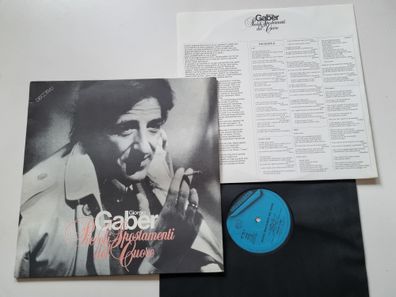 Giorgio Gaber - Piccoli Spostamenti Del Cuore Vinyl LP Italy
