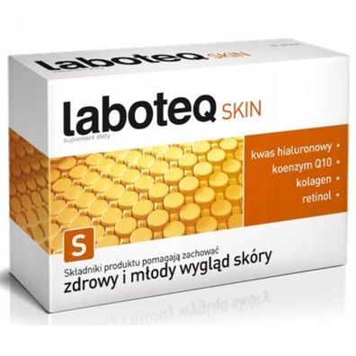 Laboteq Skin Kollagen Hyaluronsäure Coenzym Q10 Anti-Falten Hautbild 30Tab