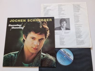 Jochen Schroeder - Samstag - Sonntag Vinyl LP Germany RARES COVER