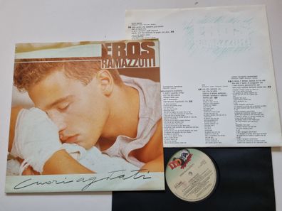 Eros Ramazzotti - Cuori Agitati Vinyl LP Italy