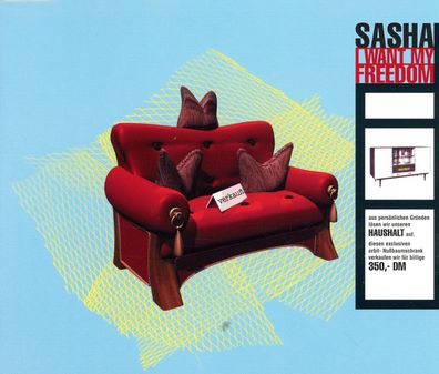 Maxi CD Cover Sasha - I want my Freedom