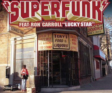 Maxi CD Cover Superfunk - Lucky Star