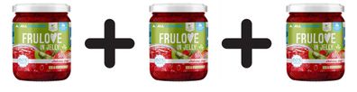 3 x Frulove In Jelly, Kiwi & Strawberry - 500g