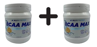 2 x BCAA Max Support, Orange - 500g