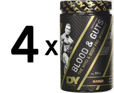 4 x Blood and Guts, Mango - 380g