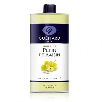 Guénard Traubenkernöl 500ml - Vielseitiges Öl für Küche und Hautpflege