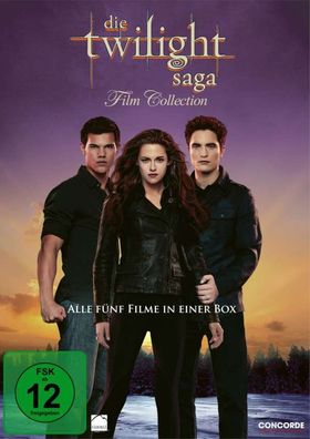 Die Twilight Saga Film Collection - Concorde Home Entertainment 1673 - (DVD Video ...