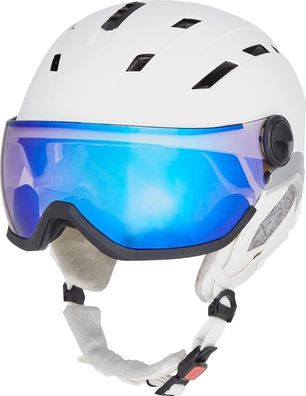 B-Ware: Tecnopro Herren Pulse HS-016 Visor Photochromic Ski-helme, White/ Chrome,